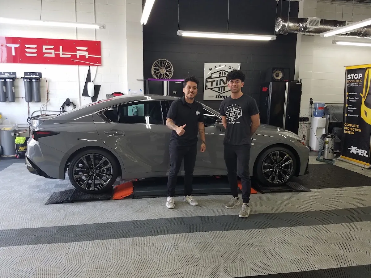 Erik Allerup's Lexus IS after tint installation