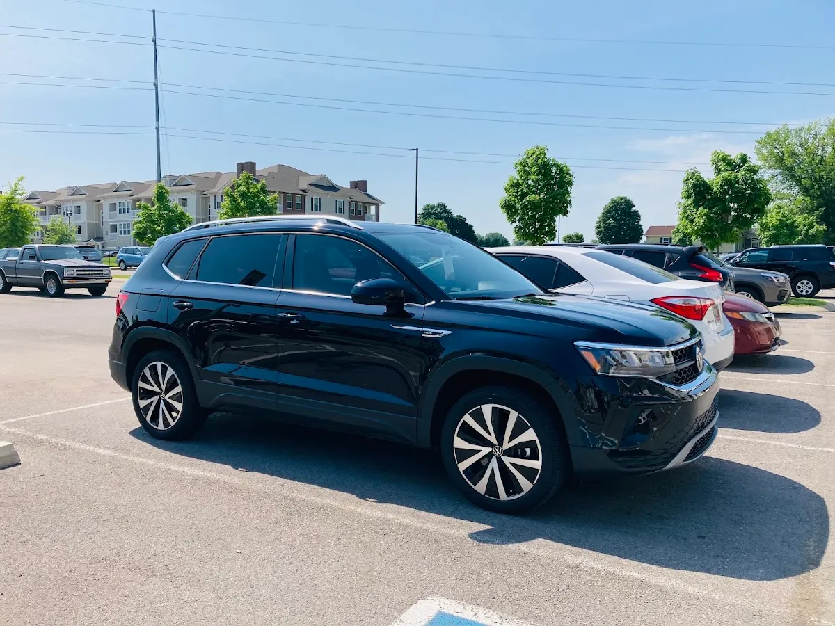 H N's vehicle after tint installation