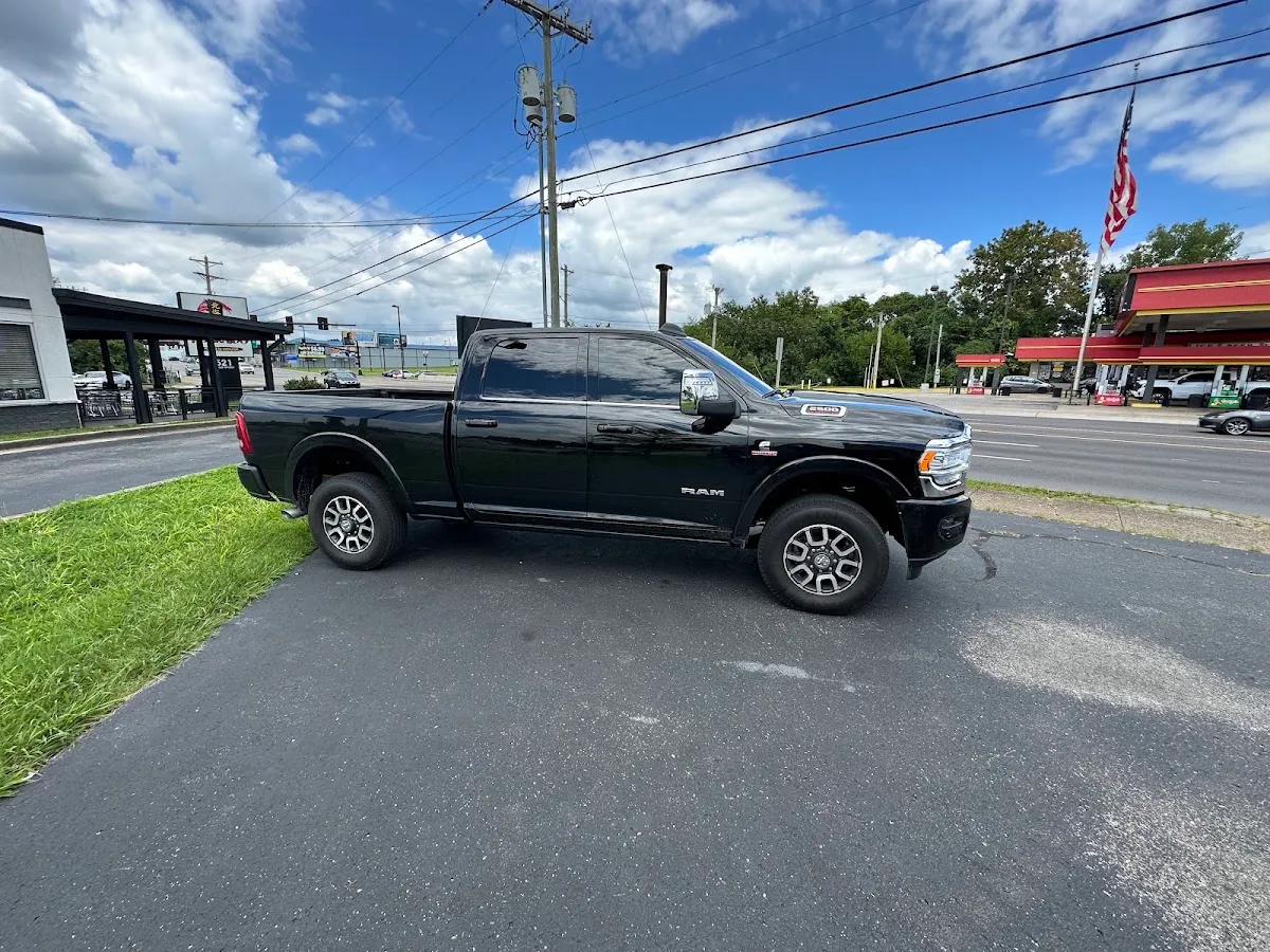 James Perrigo's RAM 2500 after tint installation