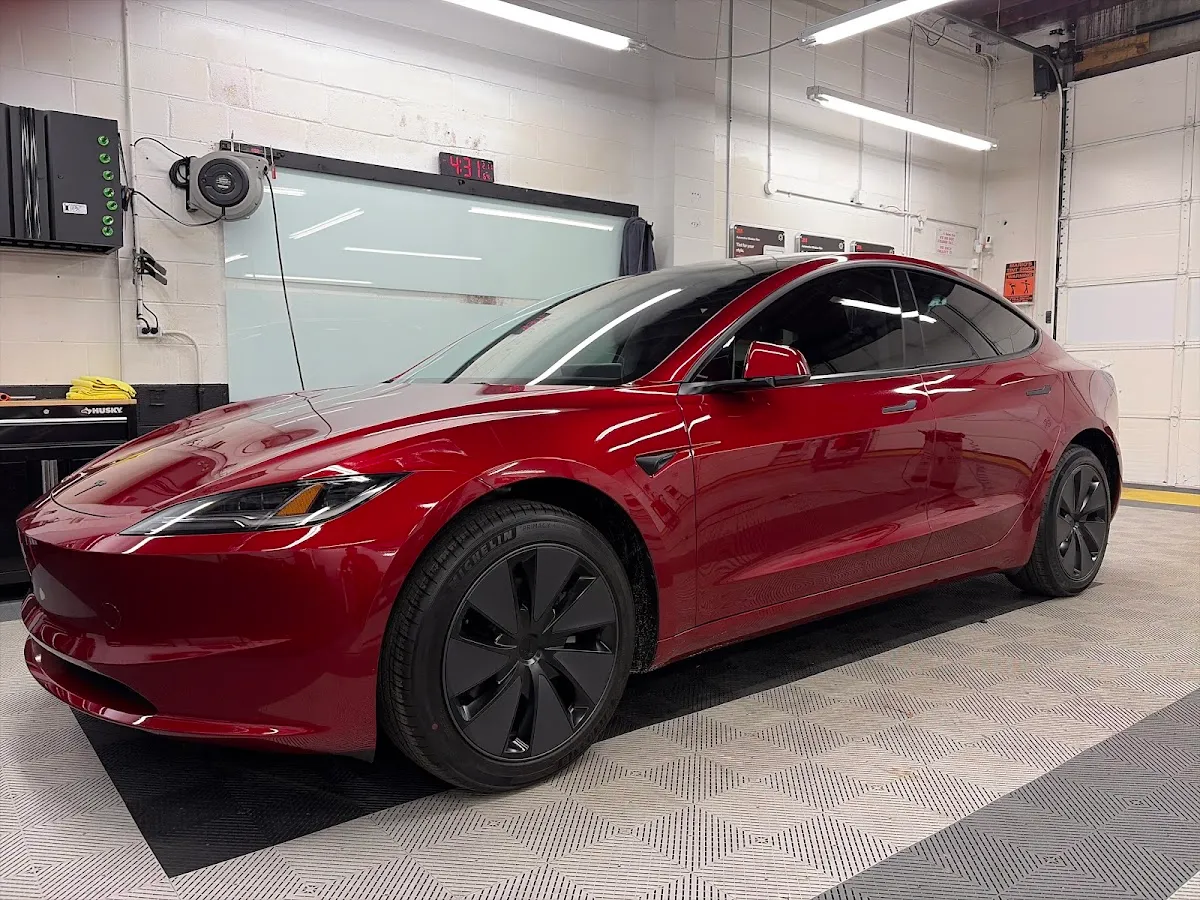 Jody Locke's vehicle after tint installation